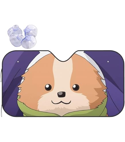 Amazon | ゆるキャン△ サンシェード サンシェード車フロントカバー 車